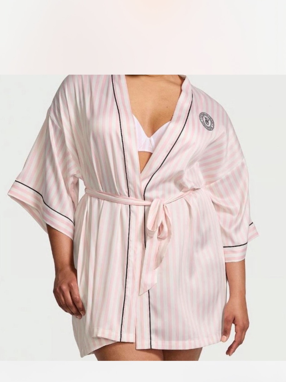 Victoria secret striped robe